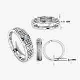 Men's Diamond Wedding Ring DW33 Heera Diamonds HEERA DIAMONDS
