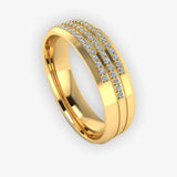 Men's Diamond Wedding Ring DW34 Heera Diamonds HEERA DIAMONDS
