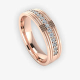 Men's Diamond Wedding Ring DW35 Heera Diamonds HEERA DIAMONDS