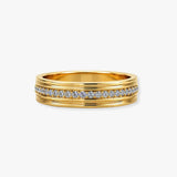Men's Diamond Wedding Ring DW35 Heera Diamonds