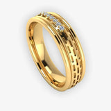 Men's Diamond Wedding Ring DW39 Heera Diamonds HEERA DIAMONDS