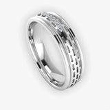 Men's Diamond Wedding Ring DW39 Heera Diamonds HEERA DIAMONDS