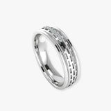Men's Diamond Wedding Ring DW39 Heera Diamonds