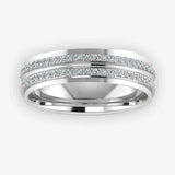 Men's Diamond Wedding Ring DW40 Heera Diamonds HEERA DIAMONDS