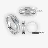 Men's Diamond Wedding Ring DW40 Heera Diamonds HEERA DIAMONDS