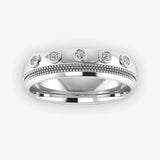 Men's Diamond Wedding Ring DW42 Heera Diamonds HEERA DIAMONDS