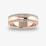 Men's Diamond Wedding Ring DW50 Heera Diamonds HEERA DIAMONDS