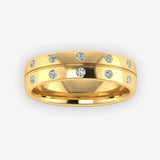 Men's Diamond Wedding Ring DW53 Heera Diamonds HEERA DIAMONDS
