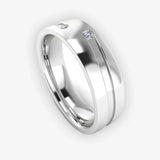 Men's Diamond Wedding Ring DW54 Heera Diamonds HEERA DIAMONDS