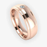 Men's Diamond Wedding Ring DW8 Heera Diamonds HEERA DIAMONDS