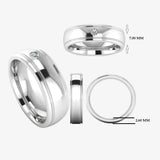 Men's Diamond Wedding Ring DW8 Heera Diamonds HEERA DIAMONDS