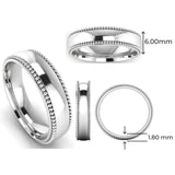 Men's Pattern Band Wedding Ring WP31 HEERA DIAMONDS