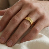 Men's Pattern Wedding Ring WP34