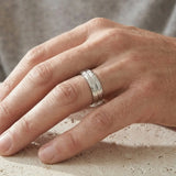 Men's Pattern Wedding Ring  WP40