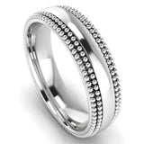 Men's Pattern Band Wedding Ring  WP41 HEERA DIAMONDS