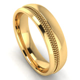 Men's Pattern Band Wedding Ring   WP42 HEERA DIAMONDS