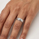 Men's Pattern Wedding Ring WP43