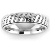 Men's Pattern Band Wedding Ring  WP44 HEERA DIAMONDS