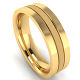 Men's Pattern Band Wedding Ring WP50 HEERA DIAMONDS