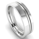 Men's Pattern Band Wedding Ring WP55 HEERA DIAMONDS