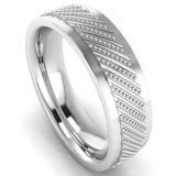 Men's Pattern Band Wedding Ring WP60 HEERA DIAMONDS