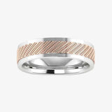 Men's Pattern Band Wedding Ring WP60 HEERA DIAMONDS