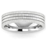 Men's Pattern Band Wedding Ring  WP64 HEERA DIAMONDS