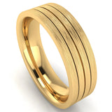 Men's Pattern Band Wedding Ring  WP64 HEERA DIAMONDS