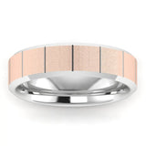 Men's Pattern Band Wedding Ring  WP65 HEERA DIAMONDS