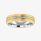 Men's Pattern Band Wedding Ring WP66 HEERA DIAMONDS