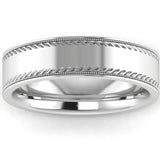Men's Pattern Band Wedding Ring WP68 HEERA DIAMONDS