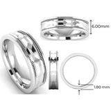 Men's Pattern Band Wedding Ring WP70 HEERA DIAMONDS