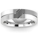 Men's Pattern Band Wedding Ring WP73 HEERA DIAMONDS