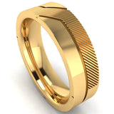 Men's Pattern Band Wedding Ring WP73 HEERA DIAMONDS