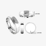Men's Pattern Wedding Ring  WP30 HEERA DIAMONDS