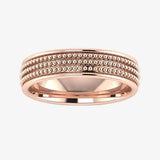 Men's Pattern Wedding Ring  WP33 HEERA DIAMONDS