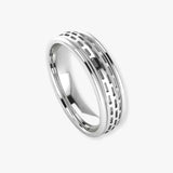 Men's Pattern Wedding Ring  WP39