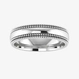 Men's Pattern Wedding Ring  WP41 HEERA DIAMONDS