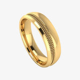 Men's Pattern Wedding Ring  WP42 HEERA DIAMONDS