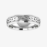 Men's Pattern Wedding Ring  WP46 HEERA DIAMONDS