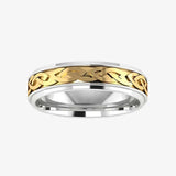 Men's Pattern Wedding Ring  WP46 HEERA DIAMONDS