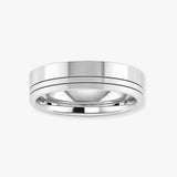 Men's Pattern Wedding Ring WP67
