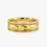 Men's Pattern Wedding Ring WP70