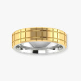 Men's Pattern Wedding Ring  WP75