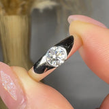 "Miralune" 0.50 Carat  Round Cut Natural Diamond Solitaire Engagement Ring MDR3645