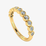 "Mirenza" 0.33 Carat Diamond Half Eternity Ring ET101