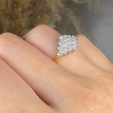 "Monelia" 0.80 Carat Round Cut Natural Diamond Engagement Ring MDR4447