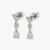 "Nemi" Drop Diamond Earrings