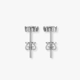 "Nemi" Drop Diamond Earrings