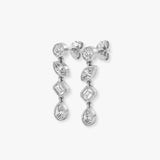 "Niva" 1.30 CT Drop Diamond Earrings